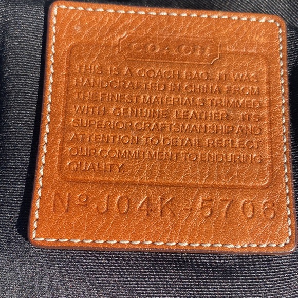 Coach signature hobo Satchel work bag - damage!  Flawed, but still great! - Picture 5 of 12